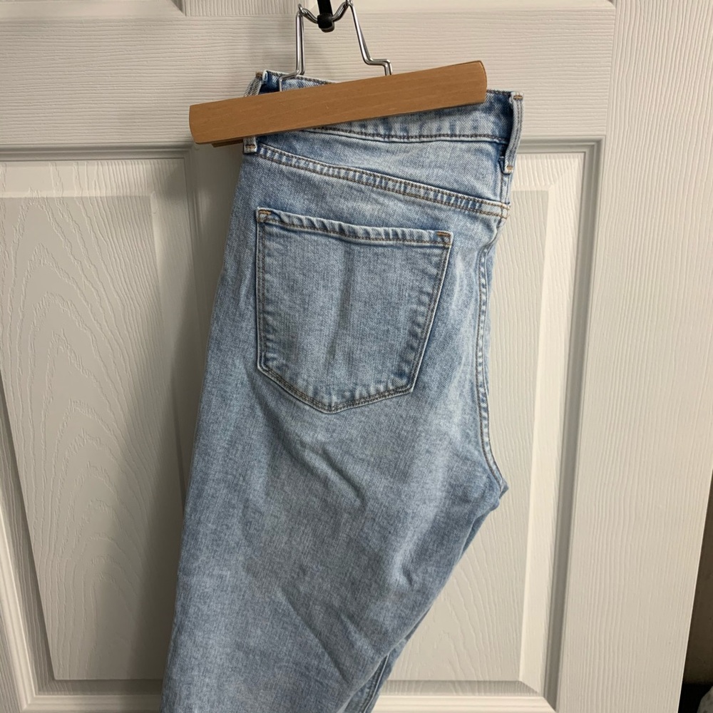 Old Navy Power Straight High Rise Jeans